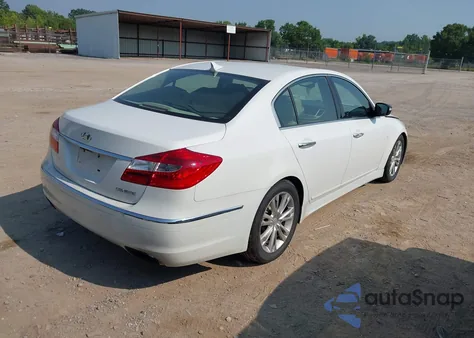 2012 Hyundai Genesis 3.8 из США, поврежденный, VIN KMHGC4DD8CU184526